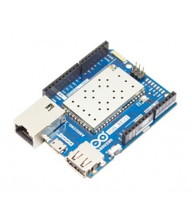Placa de dezvoltare, Arduino Yun Rev 2, ATmega32U4 MCU, modul WLAN