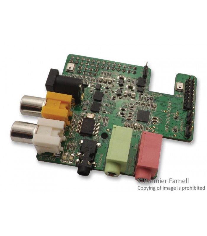 Placă audio Wolfson pentru Raspberry PI