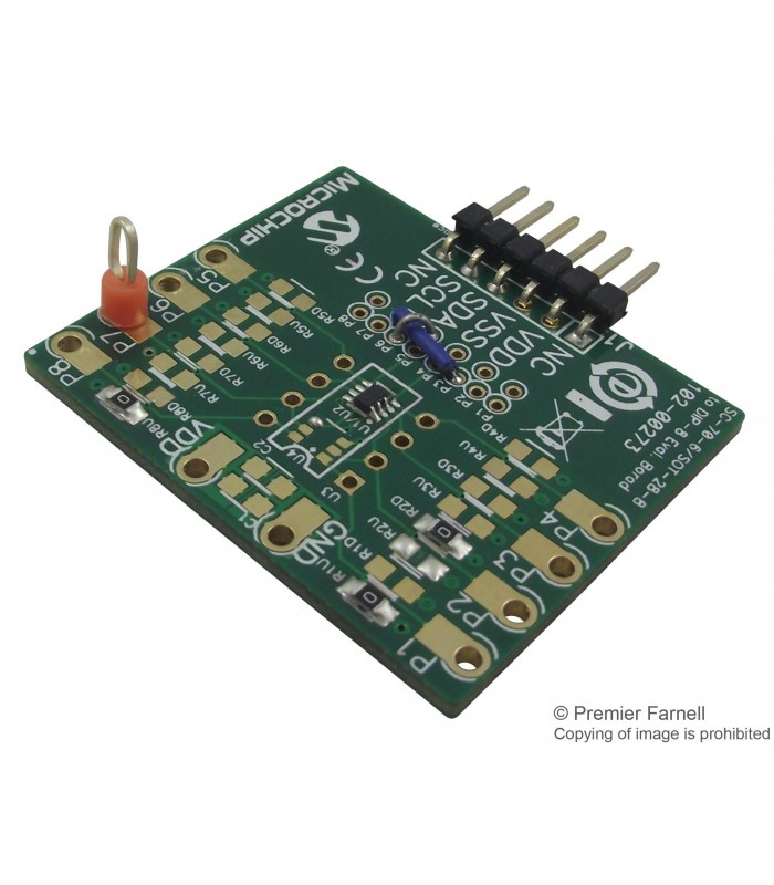 Placa de evaluare cu potențiometru digital MCP40D18