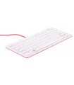 Tastatură Raspberry PI, roșu / alb cu fir