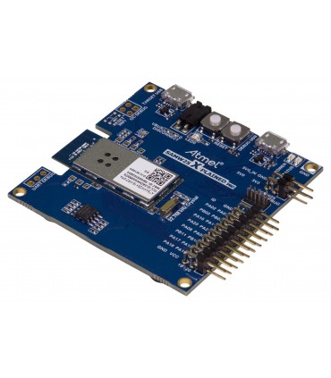 Placa de evaluare, platforma hardware wireless pentru evaluarea modulului Wi-Fi Atmel