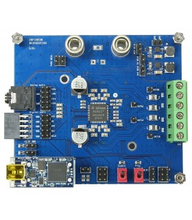 Placă de evaluare, amplificator audio MA12070 MERUS, 2 canale, 80W, intrare analogică