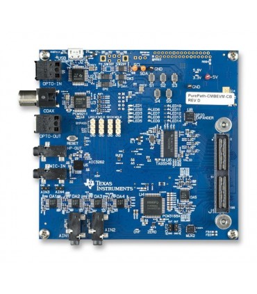 Modul de evaluare, interfață audio stereo TAS1020B, consolă PurePath