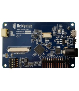 Placă de dezvoltare, motor video încorporat BT816, sclav USB, conector afișaj LCD