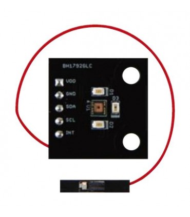 Placă de dezvoltare cu senzor de frecvență cardiacă optică BH1792GLC