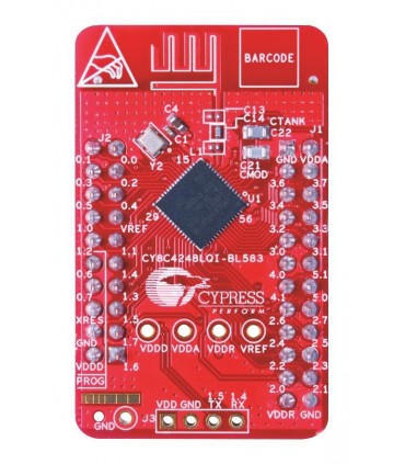Placă de dezvoltare, Bluetooth, Psoc 4 BLE, CY8C4248LQI-BL583