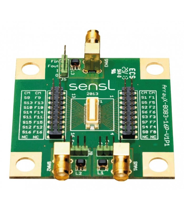 Placă de dezvoltare SensL ArrayX-300xx (SiPM)