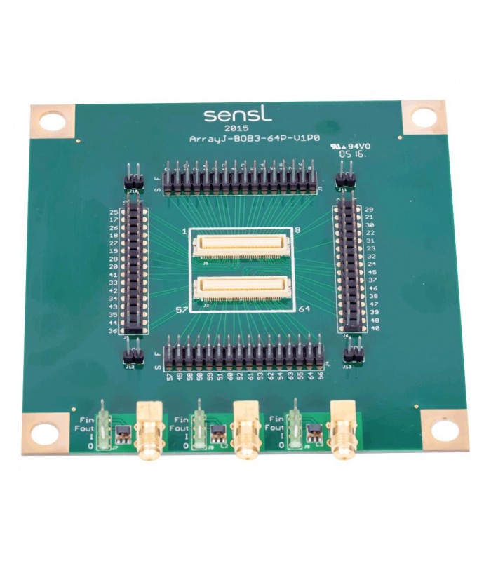 Placă de dezvoltare SensL ArrayJ-300xx (SiPM)