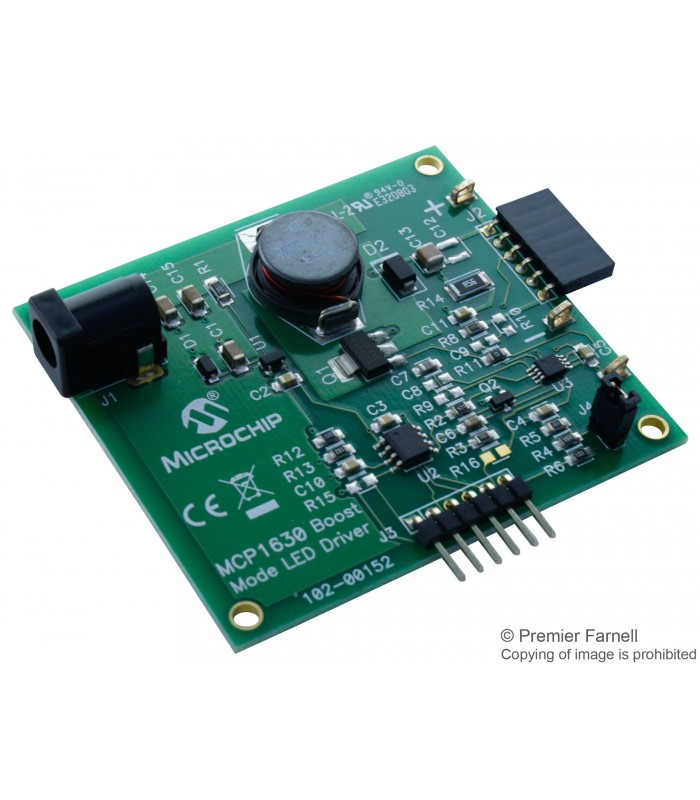 Placă de dezvoltare MCP1630DM-LED2