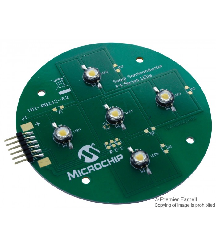 Placă de dezvoltare MCP1630DM-LED2