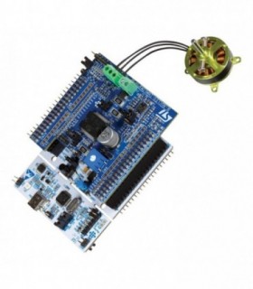 Kit dezvoltare P-NUCLEO-IHM001 cu MCU STM32F302R8 și Driver motor L6230