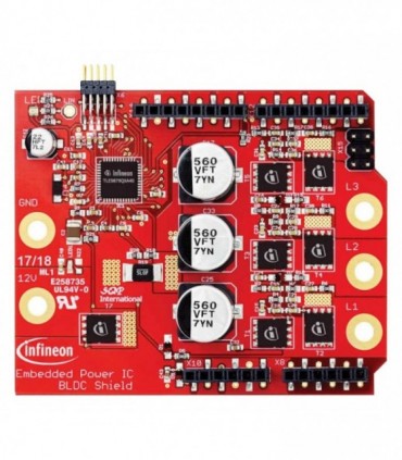 Placă evaluare driver de motor TLE9879 BLDC