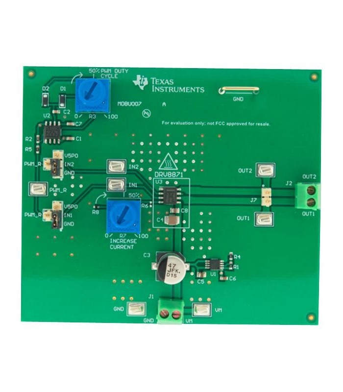 Placă evaluare DRV8871 driver de motor PWM H-Bridge