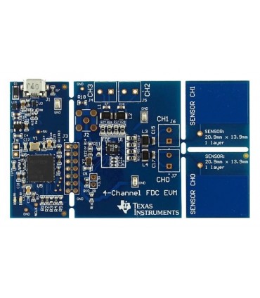 Modul de evaluare, capacitate FDC2214 28 biți la convertor digital