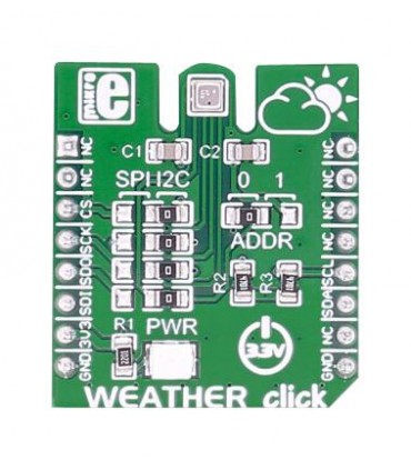 Placă măsurători vreme MIKROE-1978