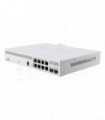 Mikrotik css610-8p-2s+in 8p 2 sfp+ port  indoor switch switchos lite 64 kb flash interfata: 8 x 10/100/1000 poe