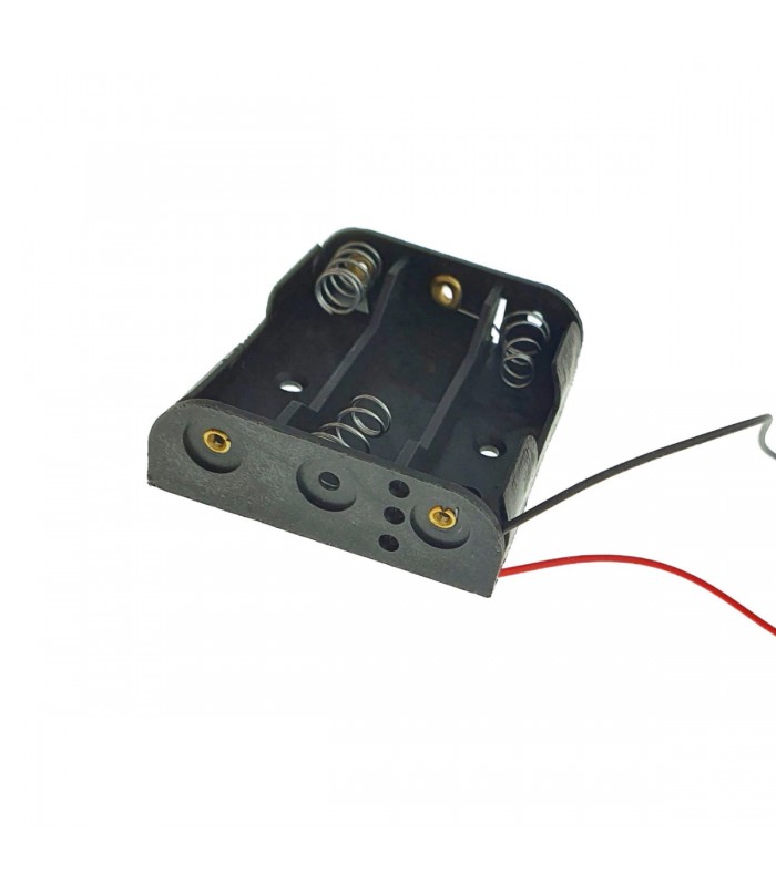 Suport Baterii 3 Sloturi Tip AA