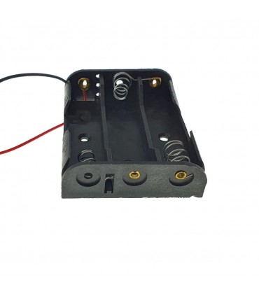 Suport Baterii 3 Sloturi Tip AA