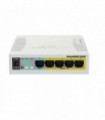 Mikrotik soho switch routerboard rb260gsp flash storage: 128 kb poein: passive poe out: passive