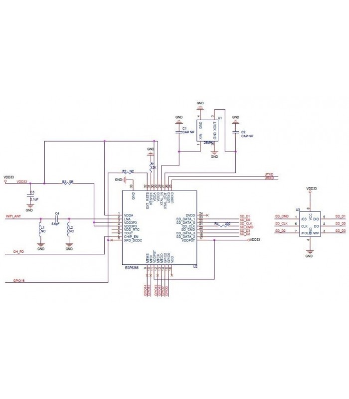 Modul ESP8266 Serial Port