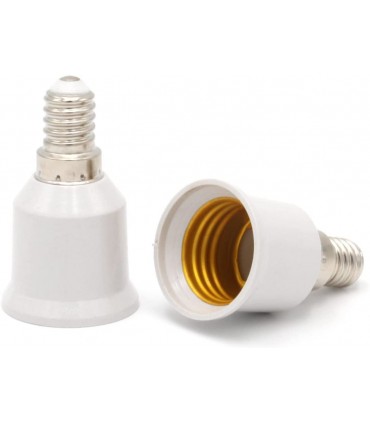 Adaptor dulie pentru bec E14 la E27