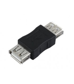 Adaptor USB 2.0 Mama - Mama- Negru
