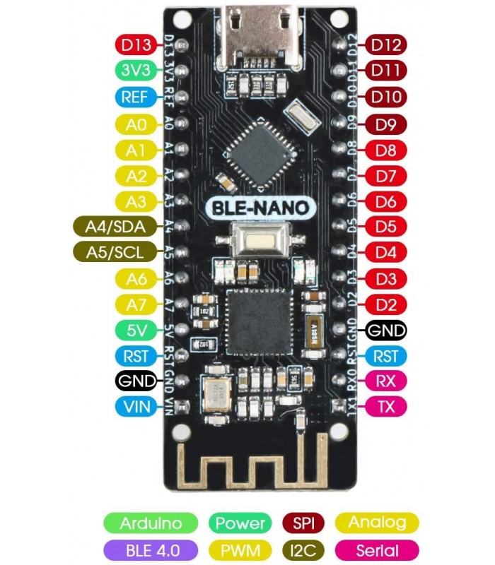 Placa de dezvoltare arduino nano bluetooth CC2540