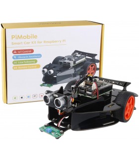 Kit mașină inteligentă PiMobile Smart pentru Raspberry Pi Bazat pe Ezblock