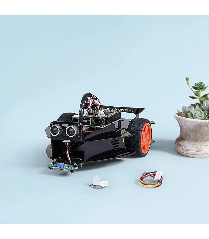 Kit mașină inteligentă PiMobile Smart pentru Raspberry Pi Bazat pe Ezblock