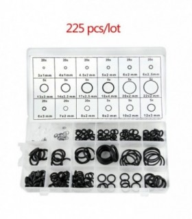 Set garnituri O ring 225 bucati