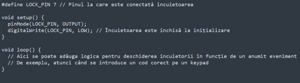 Încuietoare electrică 12V